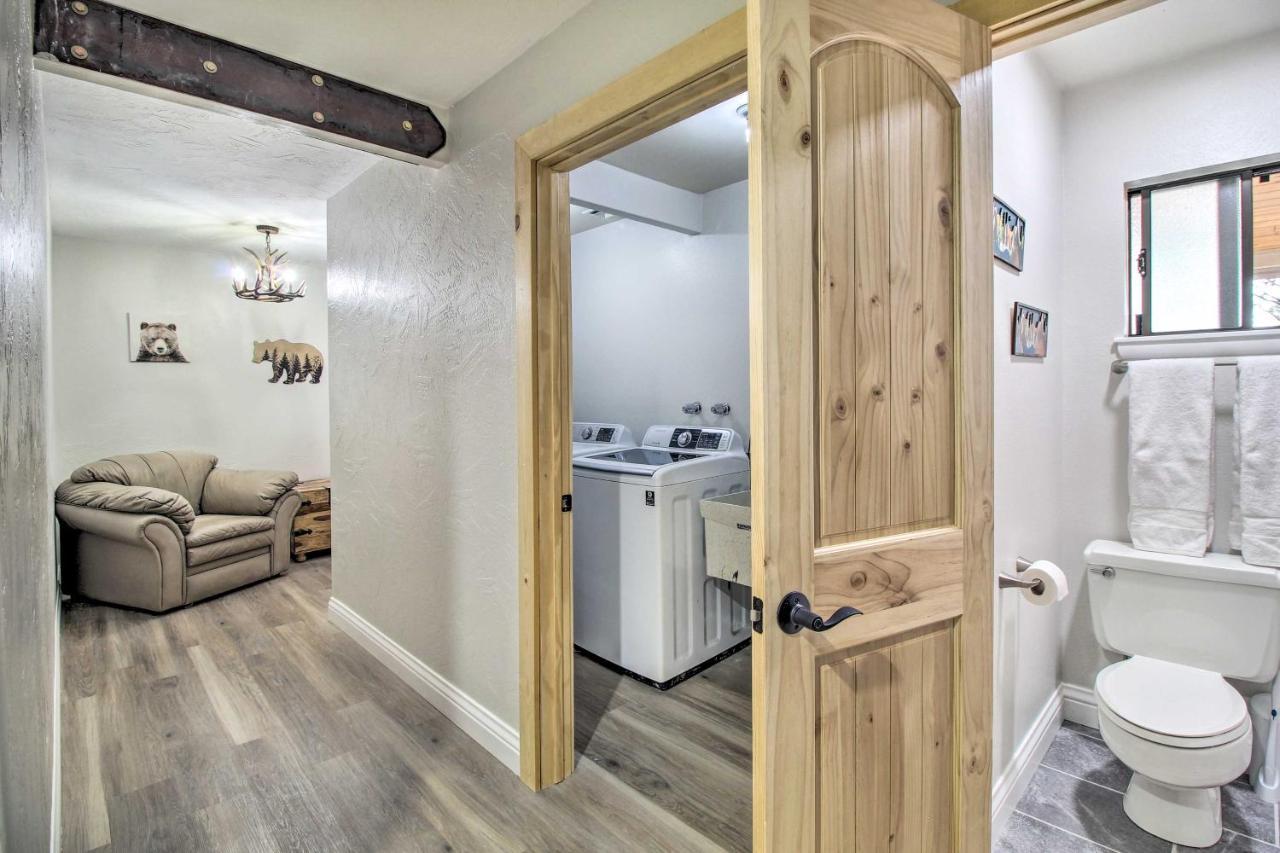 Pinetop Creekside Cabin Secret Game Room! المظهر الخارجي الصورة