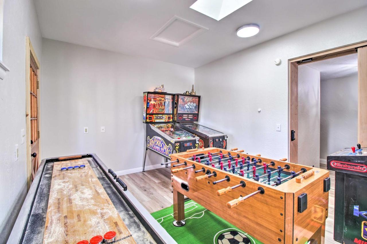 Pinetop Creekside Cabin Secret Game Room! المظهر الخارجي الصورة
